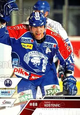 2011-12 Erste Bank Eishockey Liga EBEL #105 Dario Kostovic • $1.46