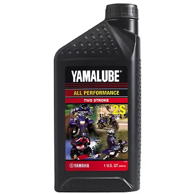 Yamaha New OEM Semi-Synthetic 2-Stroke Oil 1qt./32oz. LUB-2STRK-S1-12 • $18.98