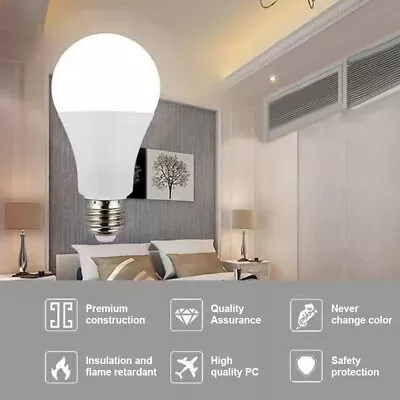 Led Light Bulb E27 Screw Home Lighting Energy Saving Constant Current Lamps H • $3.31
