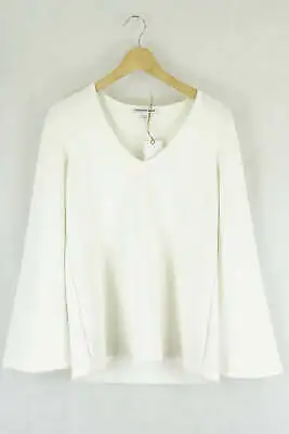 Country Road White Long Sleeve Top XXS By Reluv Clothing • $16.51