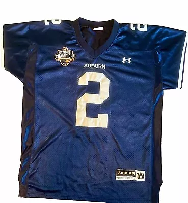 Rare Under Armour Auburn Tigers Newton 2010 National Championship Jersey Size 52 • $65