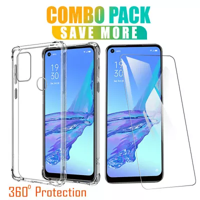 For Oppo A79 A18 A38 A58 A98 A78 A77 A57S A53S A16S Clear Case Shockproof Cover • $8.99