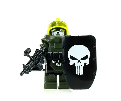 Juggernaut Army Assault Minifigure Made With Real LEGO® Minifigure • $18.67