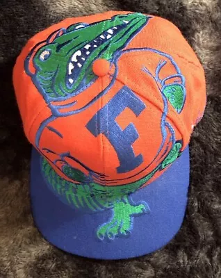 Vintage 90s NCAA Florida Gators The Game SnapBack Hat Cap Big Logo RARE ITEM • $399.99