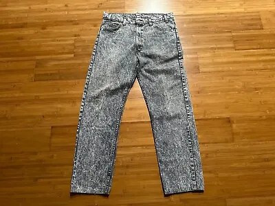 Levis  Distressed Jeans Mens Acid Wash Vintage Bottom Hemmed 36 X 29 • $39.99