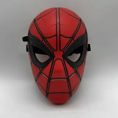 Disney Marvel Studios Spider-Man Glow FX Hasbro Mask Halloween Lights Works • $19.99