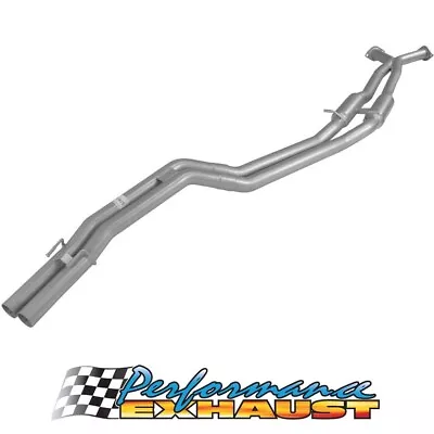 Twin 2.5  Cat Back Exhaust For Holden Commodore VT VX VY VZ V8 Ute Wag Hdog/Tail • $406