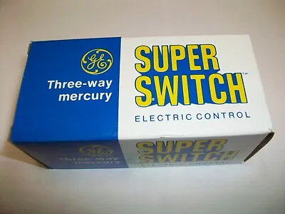 Ge Three Way Mercury Superswitch  Ge5523-2sb • $8