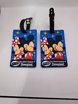 Disney American Tourister Mickey And Minnie Mouse Travel Luggage Tag • £2.20