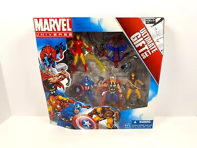 Marvel Universe Ultimate Gift Set Iron Man Spider-Man Thor Clear Cap Wolverine • $55