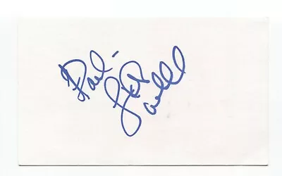 Lisa Whelchel Signed 3x5 Index Card Autographed Actress Facts Of Life • $45