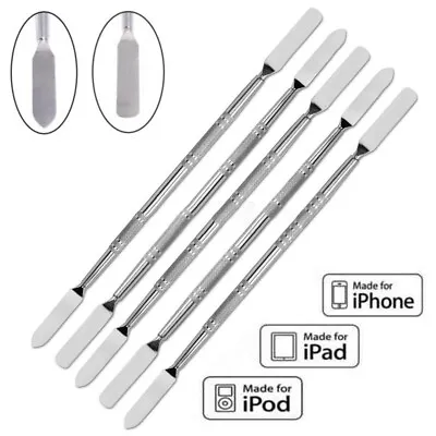 5 X Pcs Metal Spudgers Bar Repair Opening Pry Tool For Apple IPad IPhone IPad UK • £3.95