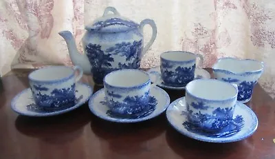 £45 • Buy Ridgways Antique Circa 1895 Scenes From Chas Dickens 'Old Curiosty Shop' Tea Set