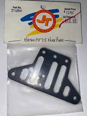 JT RACING Kyosho MP 7.5 Nose Plate Black #JT129N • $18.76