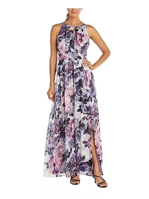 R&M RICHARDS Womens Purple Sleeveless Full-Length Evening Gown Dress 12 • $26.99