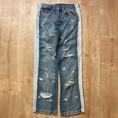 Dolce & Gabbana Vintage Hydrid Distressed Jeans Size 31 W Men • $190