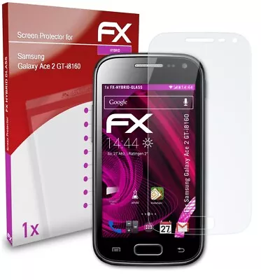 AtFoliX Glass Protector For Samsung Galaxy Ace 2 GT-i8160 9H Hybrid-Glass • £10.79