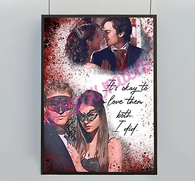 Katherine Pierce Art Print Poster The Vampire Diaries Print TVD Damon Stefan • £12.99
