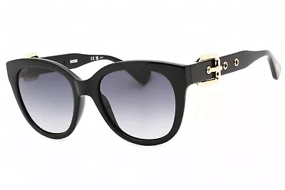 MOSCHINO MOS143S-8079O-54  Sunglasses Size 54mm 140mm 19mm Black Women NEW • $56.59