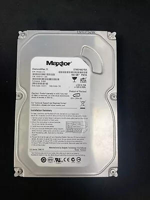 Maxtor DiamondMax 21 STM3160215A 160GB 7200 RPM 3.5  HDD IDE • £0.99