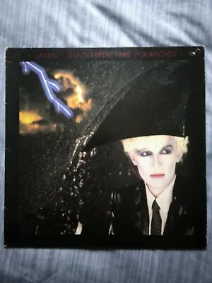 Japan - Gentlemen Take Polaroids - Vinyl LP -virgin Oved 138 Stereo   • £13.49