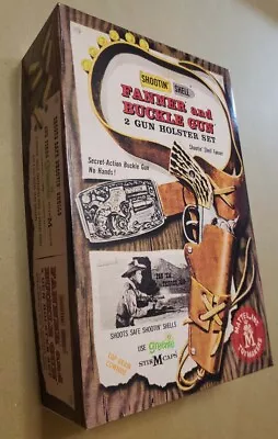 Mattel Shootin Shell Fanner & Buckle Gun Empty Box Only For Holster Please Read • $25