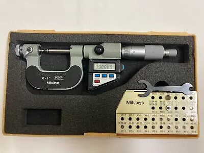 Mitutoyo 326-711-10 Digital Thread Micrometer 0-1  • $525