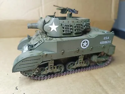 Tamiya 1/35 M8 Howitzer Tank Built Model Kit • £40