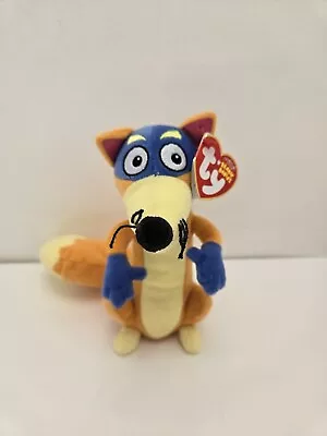 TY Beanie Baby “Swiper” The Fox From Dora The Explorer Retired MWMT (7 Inch) • $42.89