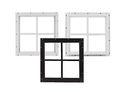 Shed Window 12  X 12  White Black Or Brown Playhouse Chicken Coops Tempered • $26.50