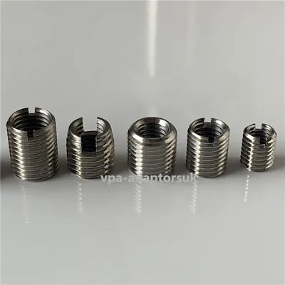 £5.03 • Buy Threaded Reducers /self Tapping Threaded Insert /adapters M3 M4 M5 M6 M8 M10 M12