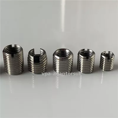 £5.03 • Buy Threaded Reducers /self Tapping Threaded Insert /adapters M3 M4 M5 M6 M8 M10 M12