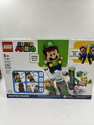 🔥🔥Lego Super Mario 71387 Adventures With Luigi Starter Course 280 Pcs W/Sound • $49.99