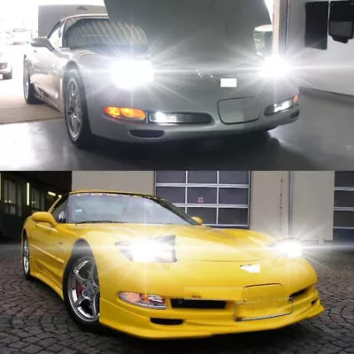 For Corvette C5 1997-2004 Combo 9005+9006 6000K COB High/Low LED Headlight Bulbs • $25.55