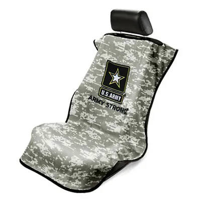 Seat Armour Front Car Seat Cover For US Army - Terry Cloth SA200USARMY • $36.09