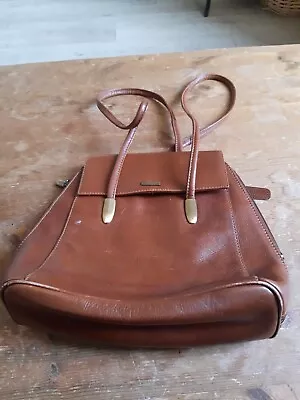 £7.95 • Buy Ladies Visconti Casual Brown Leather Backpack