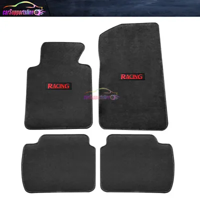 Fit For 09-05 BMW E46 3-Series 01-06 M3 Coupe Gray Nylon Floor Mats Carpet 4pcs • $57.99