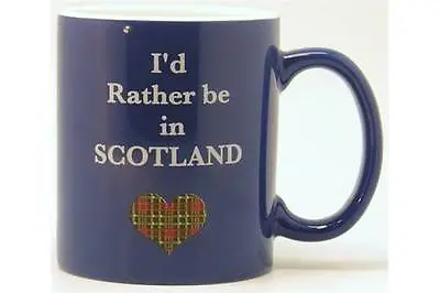 I'd Rather Be In Scotland  Mug Brand New In Box - Fine Porcelain Scotland Mug  • £3.75