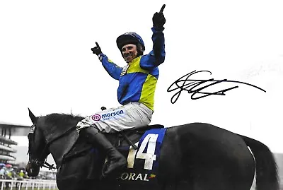 Horse Racing - Harry Skelton - Hand Signed 12x8 Inch Photograph - COA • £15