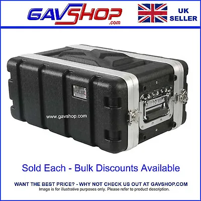 £97.95 • Buy 19  Short 4U Rack ABS Flight Case By Pulse