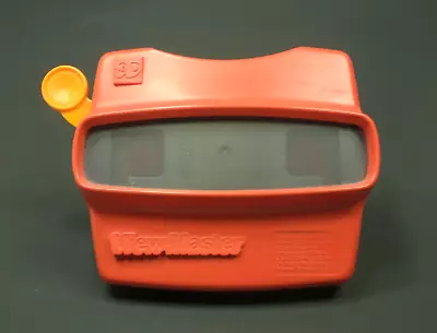 Vintage Red View-Master 3D Viewer Classic Toy Plastic 1980s • $8.99