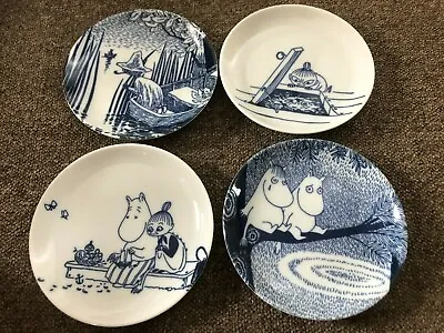 MOOMIN Tarina Plate 4 Pieces Set MM2700-190 Yamaka From Japan • $50.59