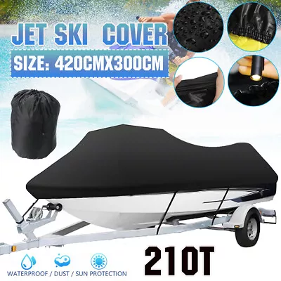 210T Watercraft Cover Protector Waterproof For Jet Ski Yamaha WaveRunner EXR Sea • $38.59