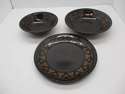 3 Pieces Mikasa Majorca Murano 7506 Japan 2 Bowls 1 Plate • $32.99