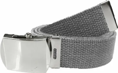 Military Web Belt Cotton Canvas Adjustable Camo Army Tactical Skater Webbed Belt • $10.99