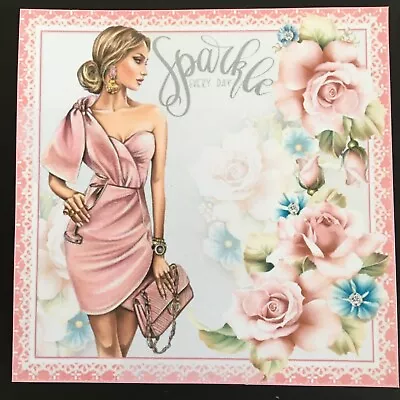 £1.50 • Buy 2 X Girls/ladies Chic Birthday Card Topper