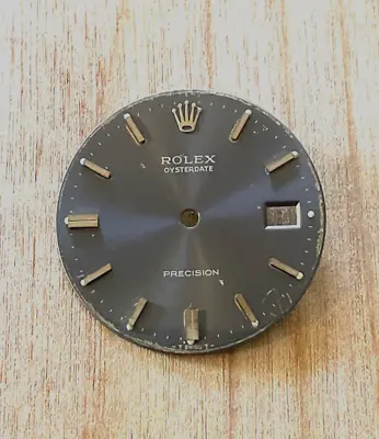 Vintage Rolex Oysterdate Watch Dial  For 6694 Gray Blue • $249.99