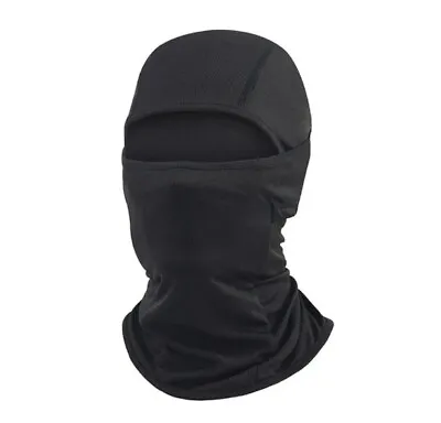 Balaclava Full Face Mask Men Women Cycling Ski Winter Warm Neck Black Motorbike  • £5.45