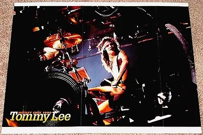 Tommy Lee 1990 Motley Crue Live In Concert Tribute Poster Import • $11.99