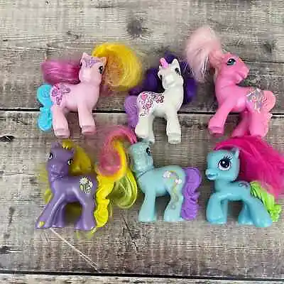 My Little Pony Hasbro For McDonald's Toy Lot Of 5 2008 Ponies 1 2009 Pony • $30